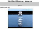 Corridors Web Magazine